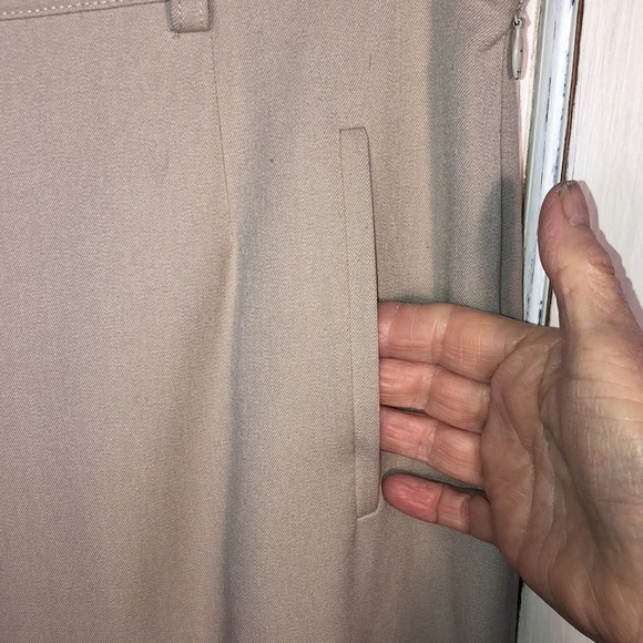 Fabrizio Gianni Stretch for High Comfort Neutral Trousers Size 8 - Picture 5 of 10